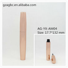 Elegante & vazio alumínio redondo tubo de rímel AG-YX-AM04, embalagens de cosméticos do AGPM, cores/logotipo personalizado